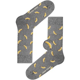Resim John Frank Fun Socks Uzun Çorap Multıcolor (488750851)-Std Siyah 