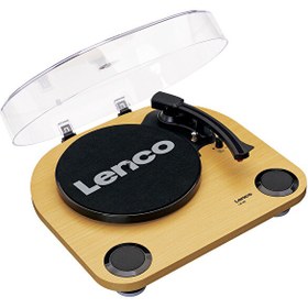 Resim Lenco LS-40BK Dahili Hoparlörlü Ahşap Akçaağaç Pikap 