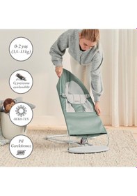 Resim Babybjörn 2'li Set Balance Soft Ana Kucağı & Kanguru Move Mesh Sage Green 