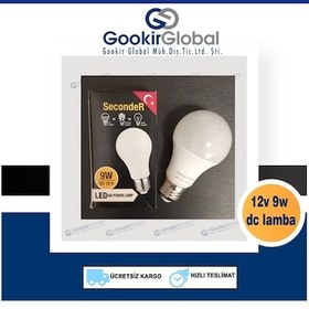 Resim Seconder 2 Adet 12 V DC Led Ampul 9 W Beyaz 