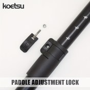 Resim Koetsu Paddle Ayar Kilidi, 1, 2, 3 veya 4'lü paketler halinde mevcuttur, Optimum kürek koşullarını sağlamak için kolay sıkma ve gevşetmeye izin verir. Yüksek hassasiyetli tasarımıyla sağlam ve dayanıklıdır, evrensel olarak uyumlu, çeşitli kürek gereksinimleri için uygundur. 