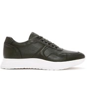 Resim Derimod Erkek Haki Bağcıklı Kalın Tabanlı Deri Sneaker 24sfd6824ft 