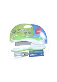 Resim Deli Stapler Set 3`ın1 Zımba Makinesi 