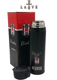 Resim Beşiktaş ÖZEL SERİ LİSANSLI ÇELİK TERMOS KİLLİTLİ KAPAK 500ML YENİ SEZON 