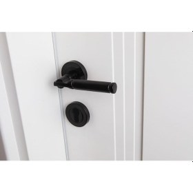 Resim Siyah Parçalı Yale Kapı Kolu Ön - Arka Takım 