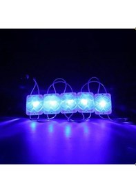 Resim Powermaster Pm-14721 12 Volt 2 Watt Mavi Sabit 4333-3030 Modül Led 43x33x28mm 