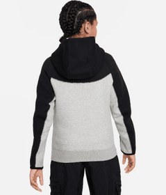Resim Nike Sportswear Tech Fleece Full-Zip Hoodie - Siyah / 