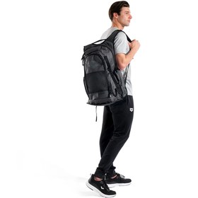 Resim Arena All Set 45 Litre Unisex Siyah Yüzücü Sırt Çantası 010234100 