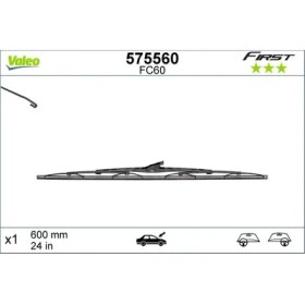 Resim Valeo SİLECEK SÜPÜRGESİ 60CM X1 NORMAL TİP FİRST ÜNİVERSAL PJ147 PJ147 PJ147 