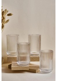 Resim Perotti Imola 4'lü Cam Bardak 440 Ml-14910 