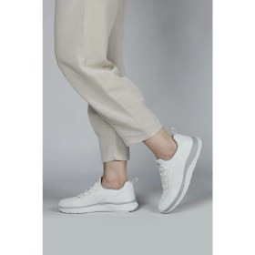 Resim Jump Beyaz Kadın Sneaker Günlük Spor Ayakkabı 