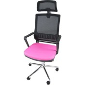 Resim Uzay Ofis Nehir Müdür Koltuğu - Pembe 