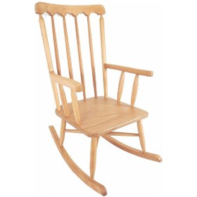 Resim Masifart_Mobilya Masifart 860 Sallanır Koltuk Ahşap Meksika Sandalyesi Kayın 