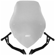 Resim GP Kompozit Honda CB125F 2023-2024 Uyumlu Ön Cam Şeffaf 48 cm 