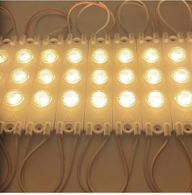 Resim 220 Volt 3 Watt 3 Lensli 3030 Modül Led Gün Işığı 5 Adet 