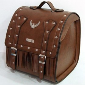 Resim Mts Arka Deri Çanta. Kahverengi 