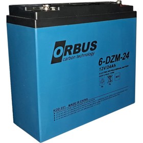 Resim ORBUS 12V 24AH Derin Deşarjlı Jel Akü 