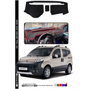 Resim Fiat Fiorino 2007-2024 Arası Modeller Için Oto Torpido Koruyucu - Siyah Kenar 