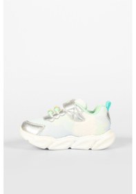 Resim Vicco Gelato Işıklı Kız Okul Öncesi Beyaz Spor Ayakkabı Beyaz 