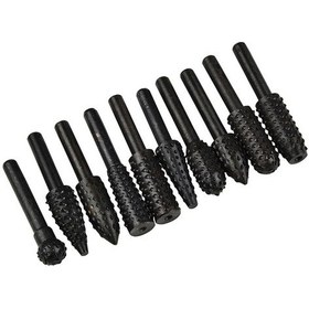 Resim Reedark 10 Parça Ahşap Oyma Ve Parlatma Seti, Yüksek Hızda Döner Freze Uçları, Kök Oyma Ve Çay Tepsisi İşleme İçin 