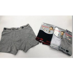 Resim DOĞANYILDIZ Erkek Çocuk 6 Adet Likra Boxer 