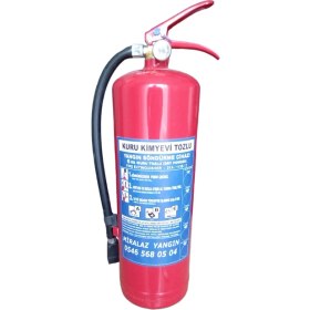 Resim Valentino 6 kg Yangın Tüpü Kuru Kimyevi Tozlu 