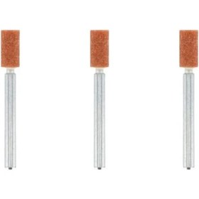 Resim 8153 Alüminyum Oksit Taşlama Taşı, En Küçük Çaplı, Silindirik Biçimli, 4,8 Mm, 3'lü 