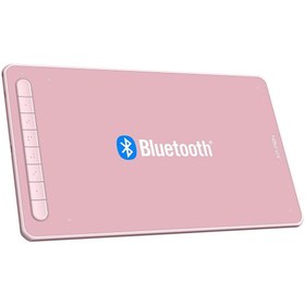 Resim XP-Pen Deco Lw Bluetooth Kablosuz Grafik Çizim Tableti 10X6 - Pembe 