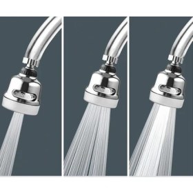 Resim Ozcmax 3 Fonksiyonlu Krom Oynar Musluk Başlığı 