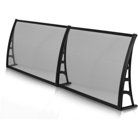 Resim Genel Markalar Lotus Kapı Pencere Üstü Pratik Sundurma 70x240 Cm - Şeffaf 