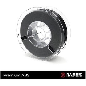 Resim RAISE3D Premium Abs Filament 1.75MM 1kg Siyah 