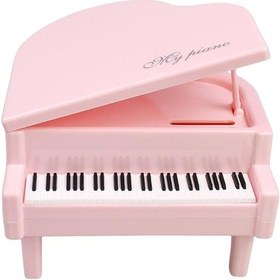 Resim Suntek Kumbara Piyano Şekli Ev Dekorasyonu El Yapımı 