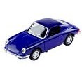 Resim Die Cast 1:32 Retro Spor Araba Lacivert 