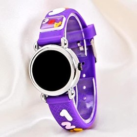 Resim Şık 3d Silikon Kordon Figürlü Led Ekran Küçük Çocuk Kol Saat (04-09 Yaş) ST-304145 