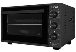 Resim İtimat Mini Köşeli Fırın 50LT Ustam Serisi 5030 Antrasit İtimat