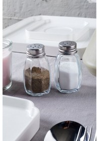 Resim Perotti 15539 Salty 2 Li 40 Ml Cam Tuzluk Baharatlık Şeffaf 