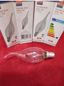 Resim Dekoratif Mum Ampul.şeffaf 40.watt 4.adetli Paket E.14 