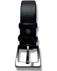 Resim Kafka K160-25 Hakiki Baskı Deri Klasik Erkek Kemer 110 Cm Siyah 