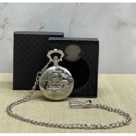 Resim MCM Group Özel Kutulu Tren Temalı Gümüş Köstekli Saat ALK4657 - Lisinya 