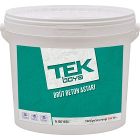 Resim Tek Boya Brüt Beton Astarı 12 Kg- Yeşil 