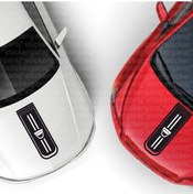 Resim Dacia Markalı Logolu Kaput Şerit Sticker Lüks Model 