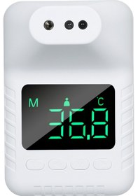 Resim Xindoker Temasız Hızlı Vücut Sıcaklık Ölçer K3x Modeli, Çok Dilli, Usb Şarjlı, Pratik Kullanım 