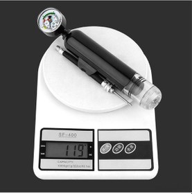 Resim Vkemall Küçük Abs Hava Pompası, 1.4bar Hızlı Şişirme, Futbol Basketbol İçin Taşınabilir Siyah Hava Çekici 