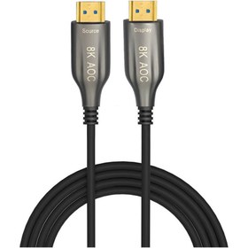 Resim WOZLO Koodmax 30mt 8k Hdmı 2.1 Aktif Fiber Optik Aoc Hdmi Kablo 8k@60hz 4k@60/120hz Earc Hdr D-hdr Hdcp2.3 