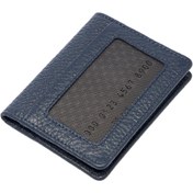 Resim Lacivert Deri Unisex Kredi Kartlık - S1KK00001666-A38 