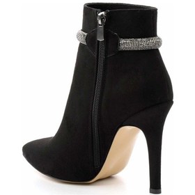 Resim Siyah Platin Kadın Bot & Bootie K02674030402 Siyah Platin 