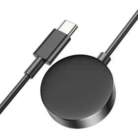 Resim hoco. CW48 Kablosuz Manyetik Akıllı Saat Şarjı - Siyah 