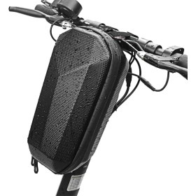 Resim CoverZone Eva Elektrikli Scooter Çantası - Xiaomi Mijia M365, Segway Es1/es2/es3, Razor E300S ile Uyumlu, Katlanır Bisiklet Için 4l Su Geçirmez Çanta, Ayarlanabilir Kayışlı, Hafif ve Dayanıklı | FHB5L 
