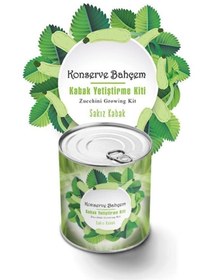 Resim Marsilyan İEG Konserve Bahçem Evde Konservede Sakız Kabak Yetiştirme Kiti 