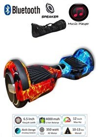Resim Citymate KYK1001N Akıllı Dengeli Elektrikli Kaykay Scooter Hoverboard - Hover Kart - Çanta Full Paket 